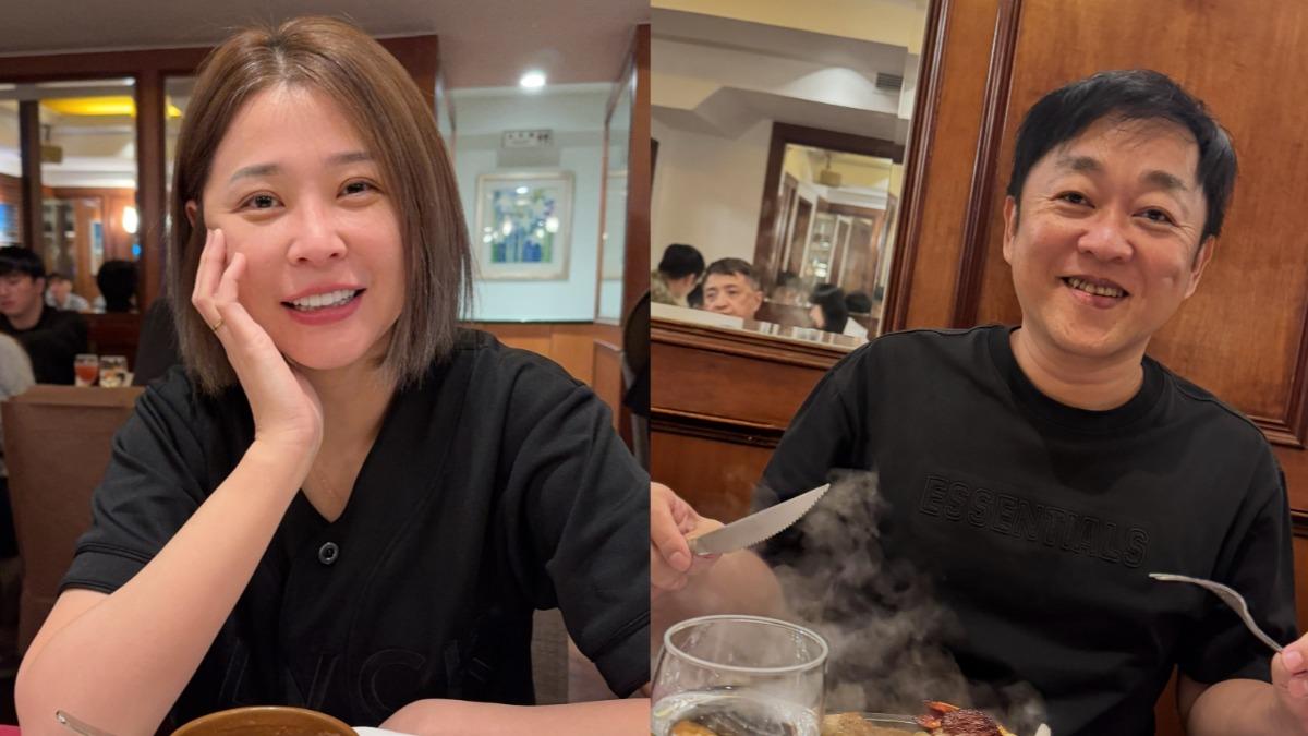 李燕、陳茂榮慶祝結婚3週年。(圖/翻攝自臉書)