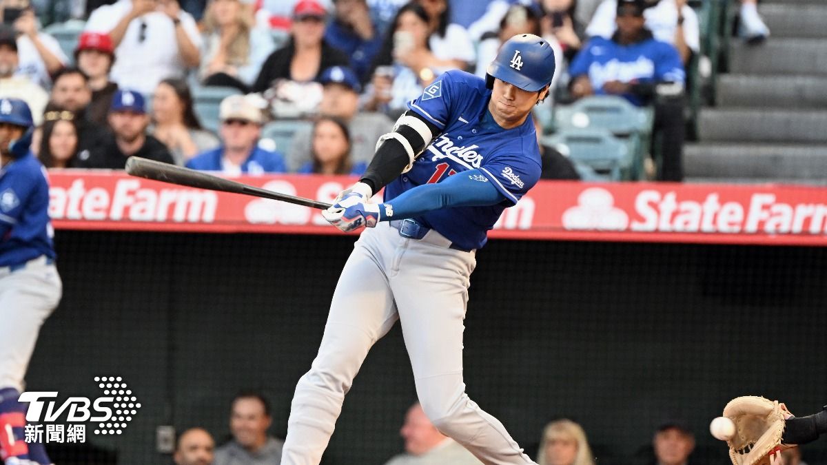 MLB/大谷敲大聯盟生涯第200支二壘安打!道奇6:0完封天使