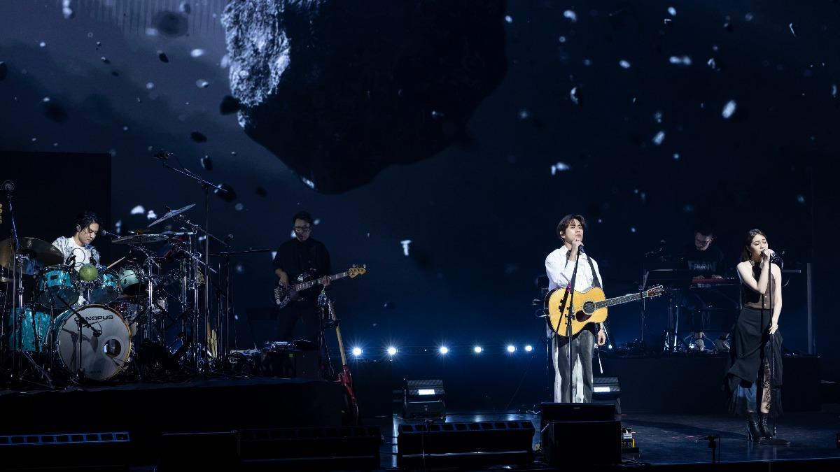 告五人第4度入圍金曲樂團,很期待和好友以及同門出席盛會。(圖/相信音樂提供)