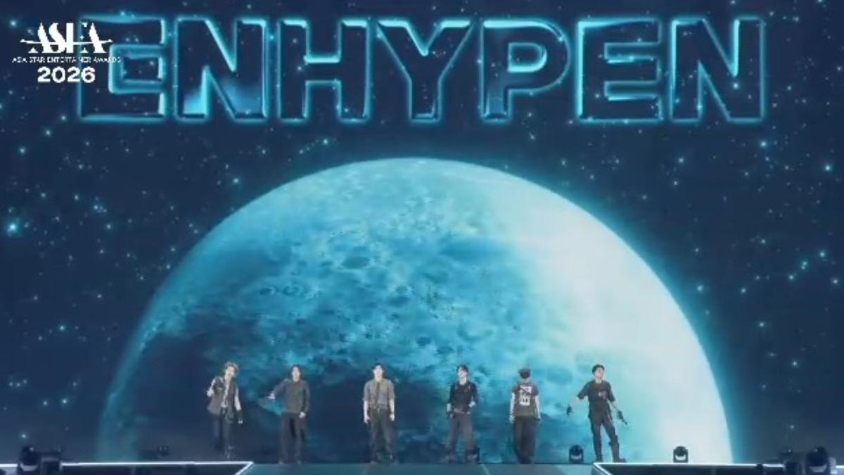 ENHYPEN獲得最大獎。(圖/翻攝自NAVER)