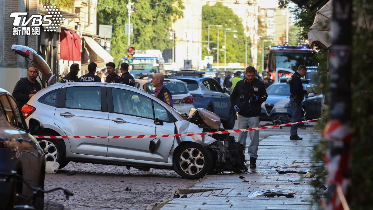 義大利摩狄納汽車衝撞8人傷 肇事駕駛落網