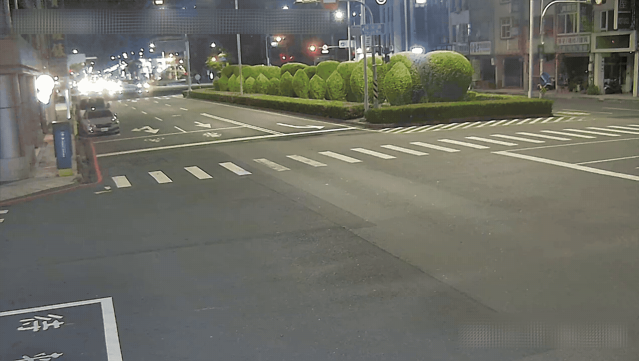 車禍撞擊過程。(圖/TVBS)
