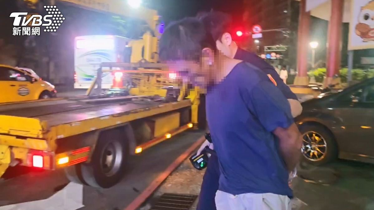 男駕駛遭移送偵辦。(圖/TVBS)