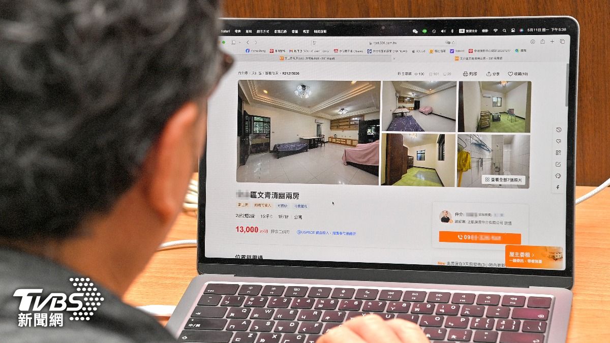 專家指出,台灣租屋黑市、供不應求,對房客十分不利。(圖/胡瑞麒攝)