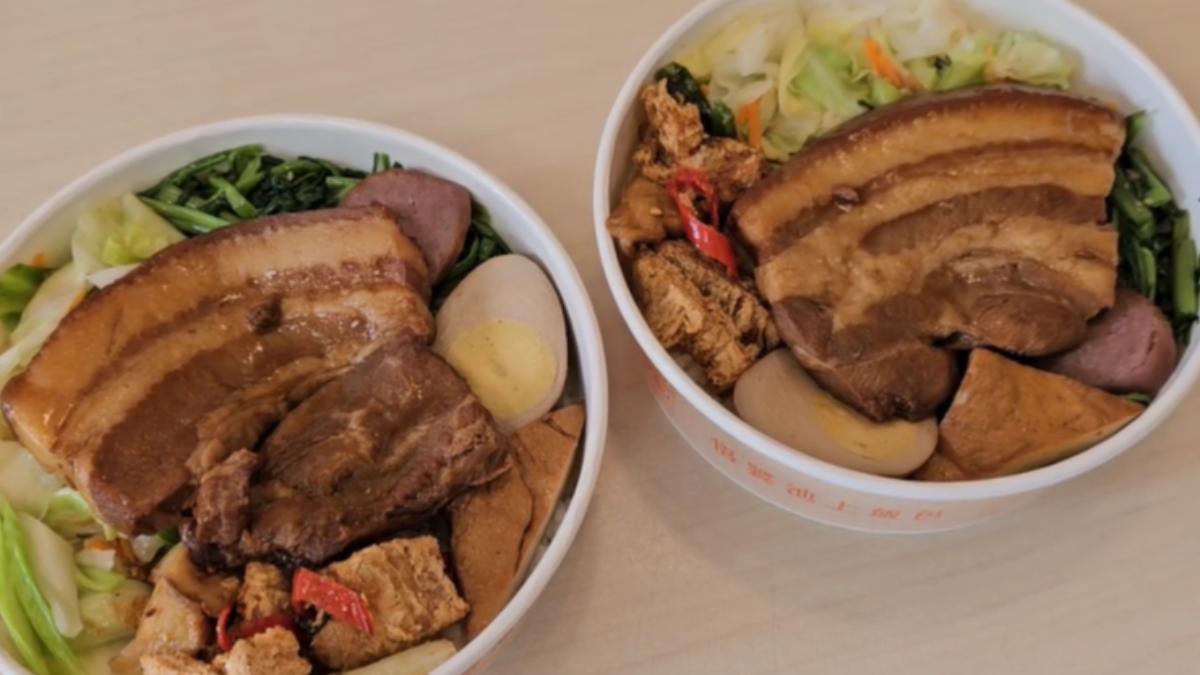 控肉使用的部位是豬的腹部,就是以五花肉為主。(圖/TVBS )