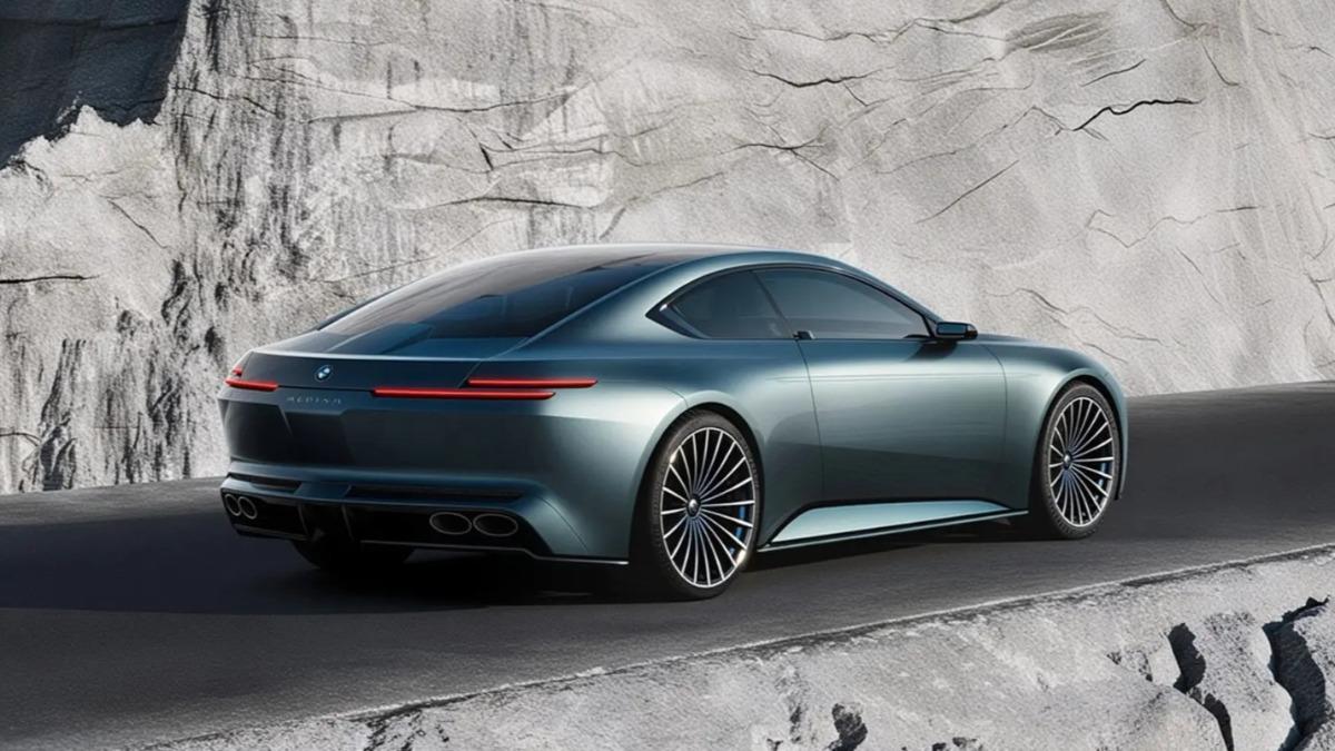 Vision BMW Alpina概念車採用GT雙門轎跑設計，車長超過5米。（圖／BMW提供）