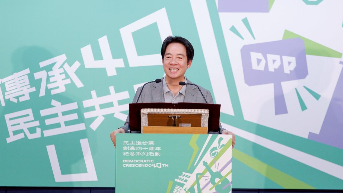 針對川習會提及台灣議題,總統賴清德發聲明強調維持現狀。(圖/民進黨)