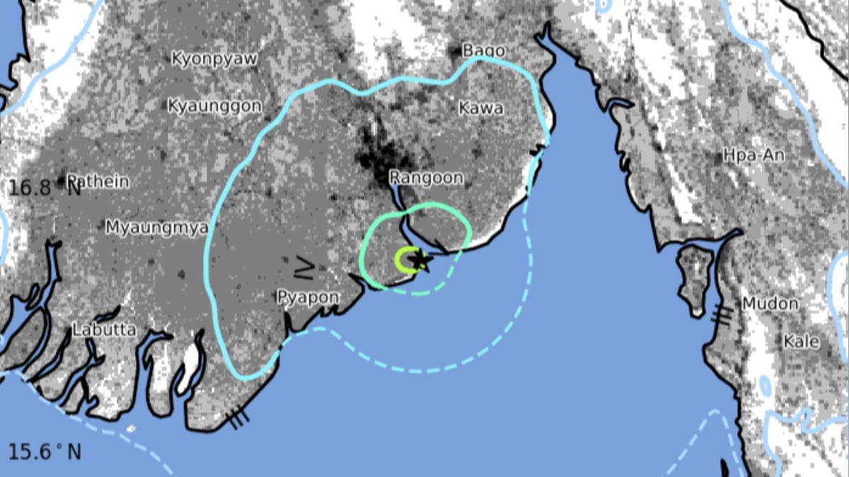 緬甸超晃!爆規模5.2地震 泰國也有感