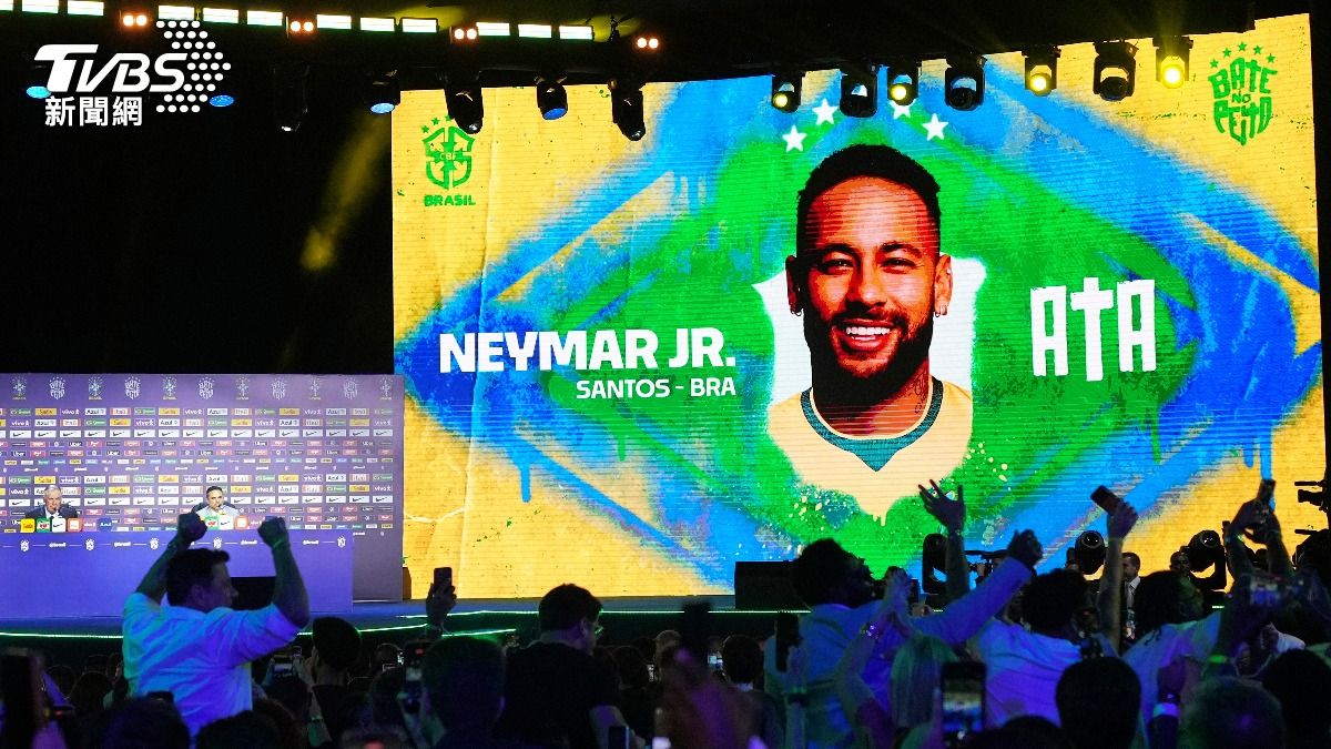 巴西隊史進球王內馬爾(Neymar Jr.),2026美加墨世界盃可能是他世足最後一舞。(圖/達志影像美聯社)