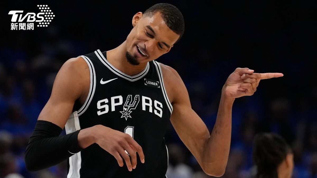 NBA/馬刺西冠開胡!文班亞馬「41+24」神獸演出 二度加班滅雷霆