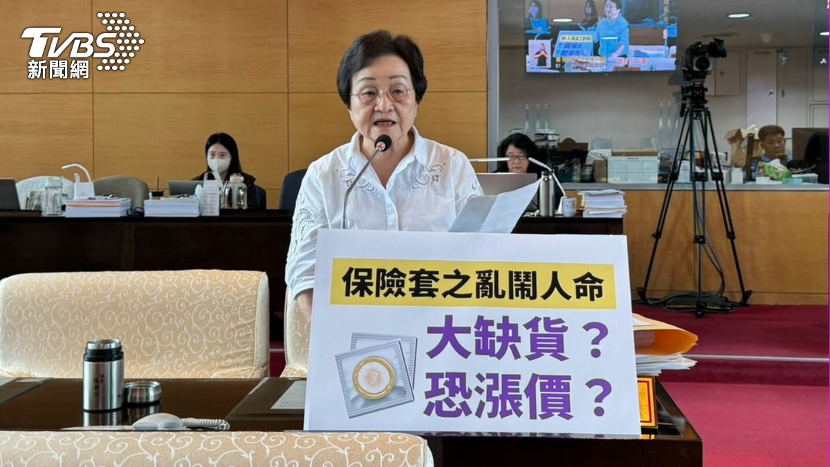 台中市議員張瀞分。(圖/TVBS)