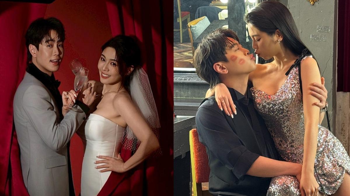 白家綺惹火婚紗照曝光!尪接納前夫2女兒 感動喊:非比尋常的包容