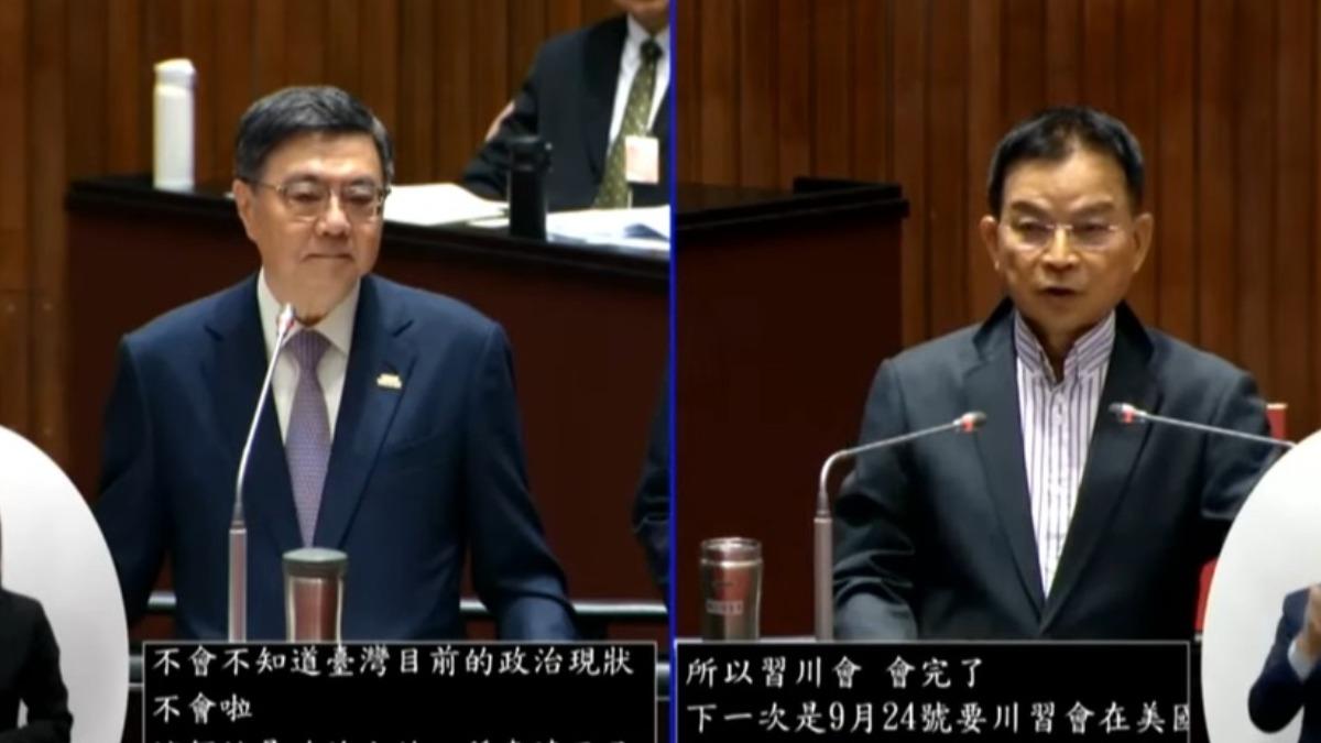 賴士葆酸「川普不知賴清德名字」真漏氣 卓榮泰神回:這是藝術表達