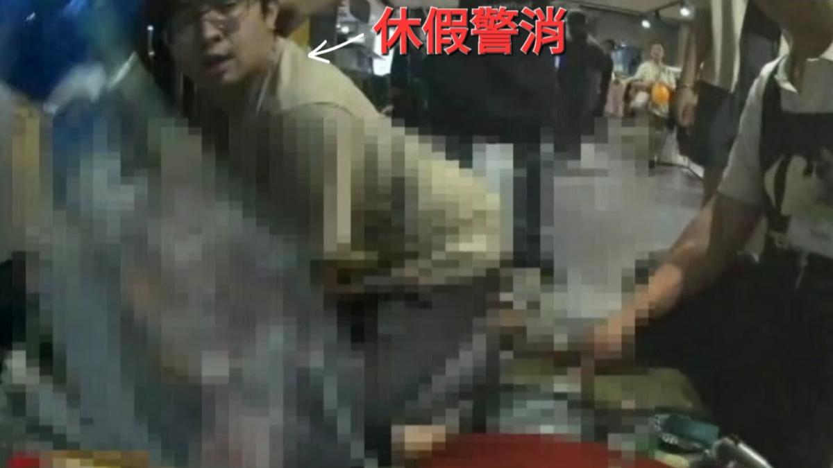 休假逛街秒變救命現場！消防員攜妻與護理師聯手搶回一命