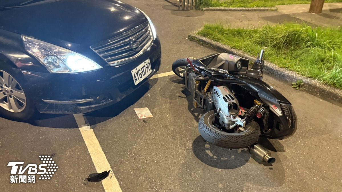 23歲男被吊照罰不怕,今年第3次!狂飆還撞警車。(圖/TVBS)
