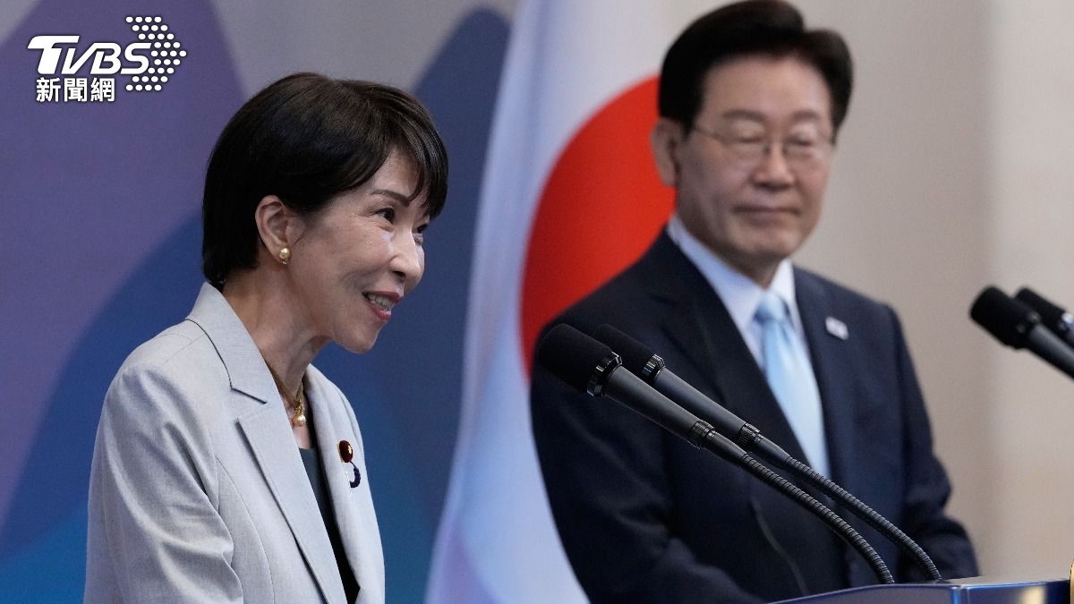 日相高市早苗19日訪問南韓安東。(圖/達志影像美聯社)