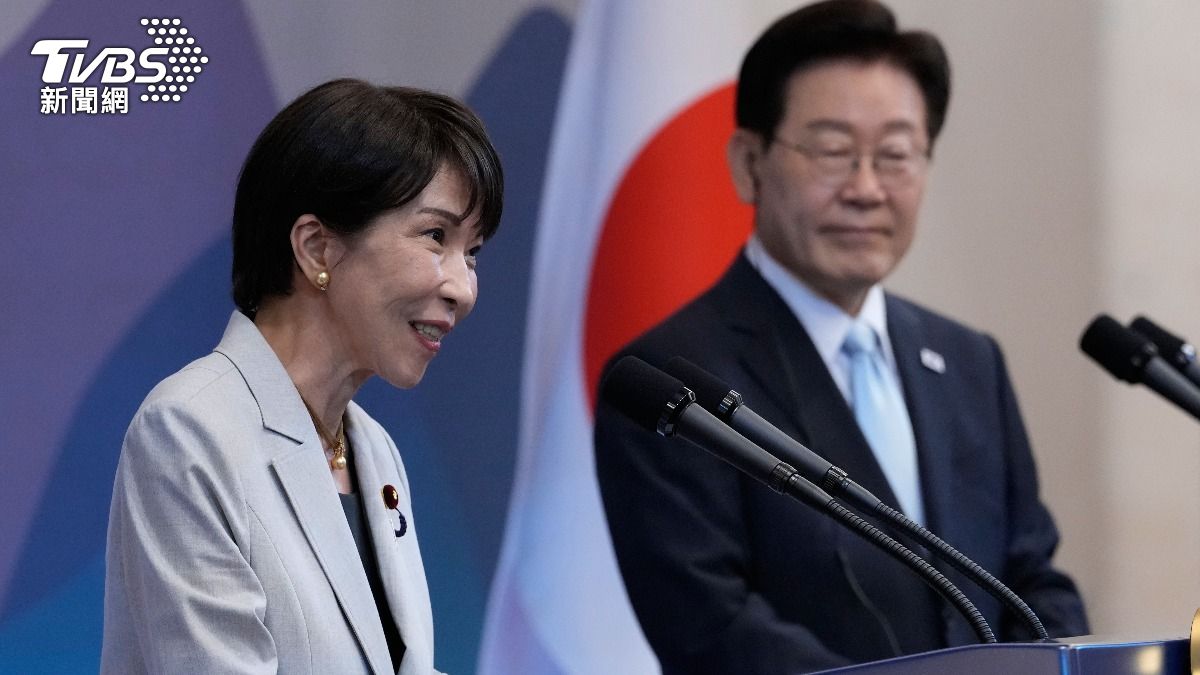 日相高市早苗19日訪問南韓安東。（圖／達志影像美聯社）