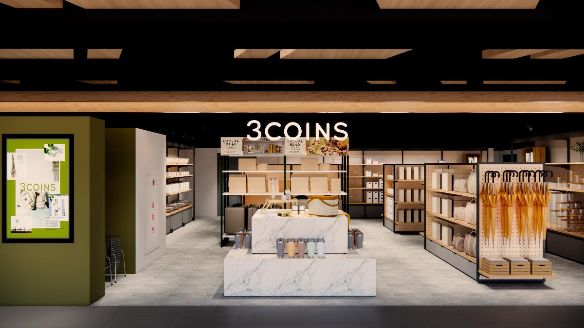 3COINS台灣首店8月插旗西門町!開幕時間、推薦必買清單