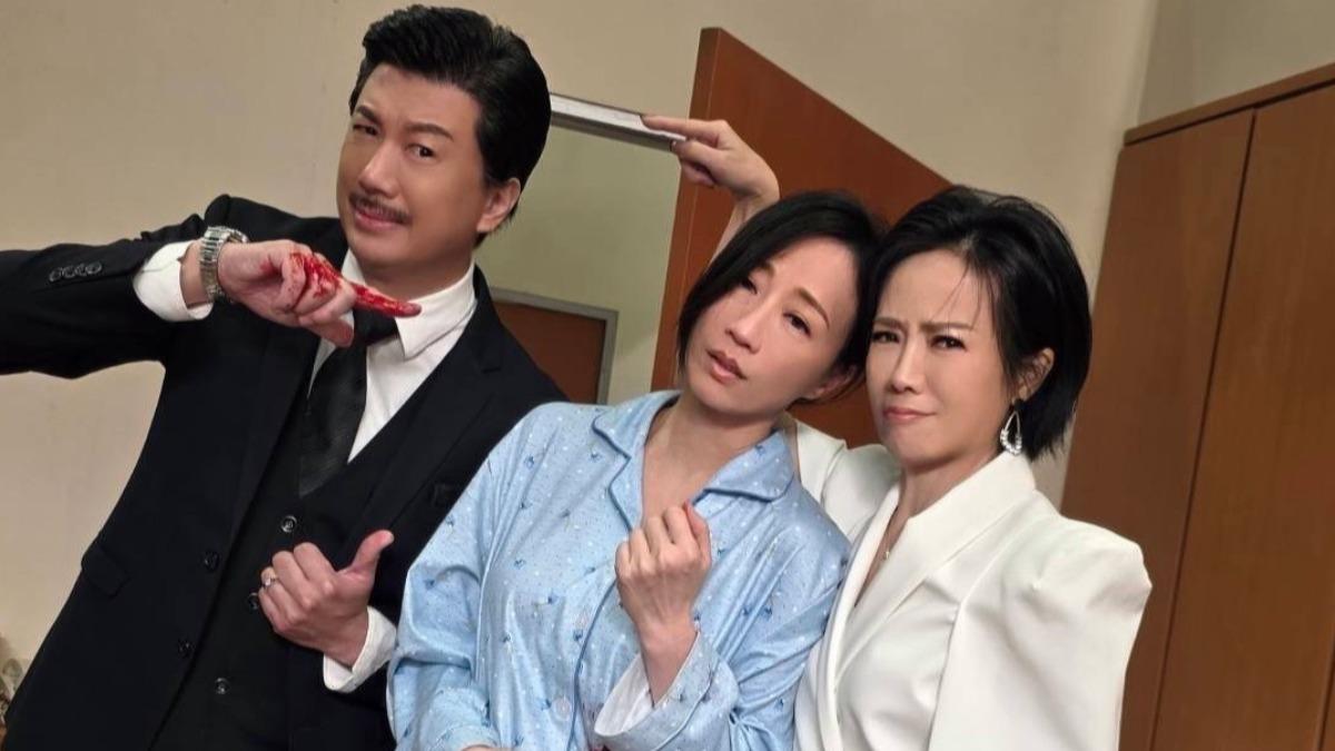 左起吳皓昇、潘奕如、陳仙梅上演精采劇碼。(圖/民視提供)