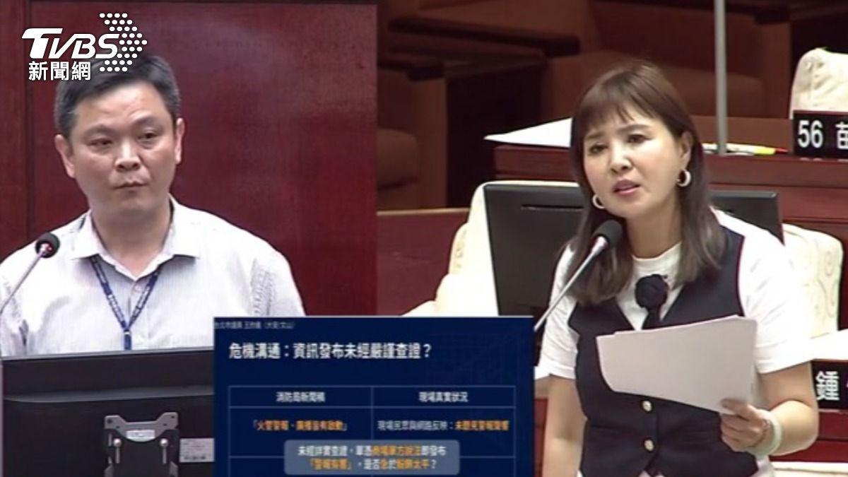 消防局事後確認火警廣播遭到人為關閉,建管處19號稽查更抓包防火鐵捲門失效。(圖/TVBS)