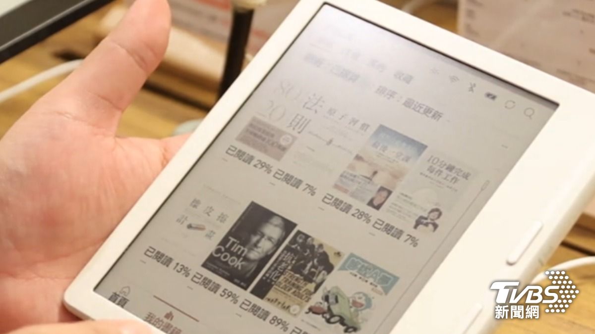 樂天Kobo公告,將從6月起調漲3款電子書閱讀器台灣售價。(圖/TVBS)
