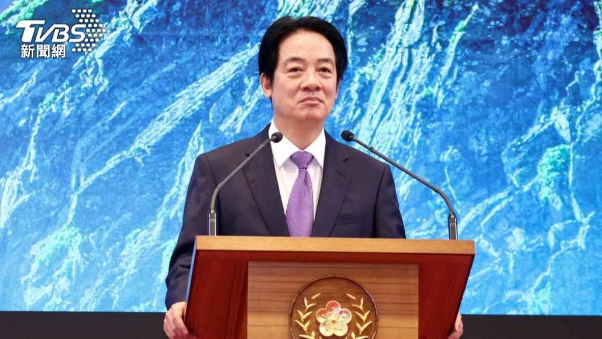 賴清德發表執政2周年談話。（圖／華子琛攝）