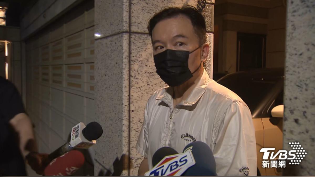 孫安佐遭逮捕，孫鵬日前露面受訪。（圖／TVBS）