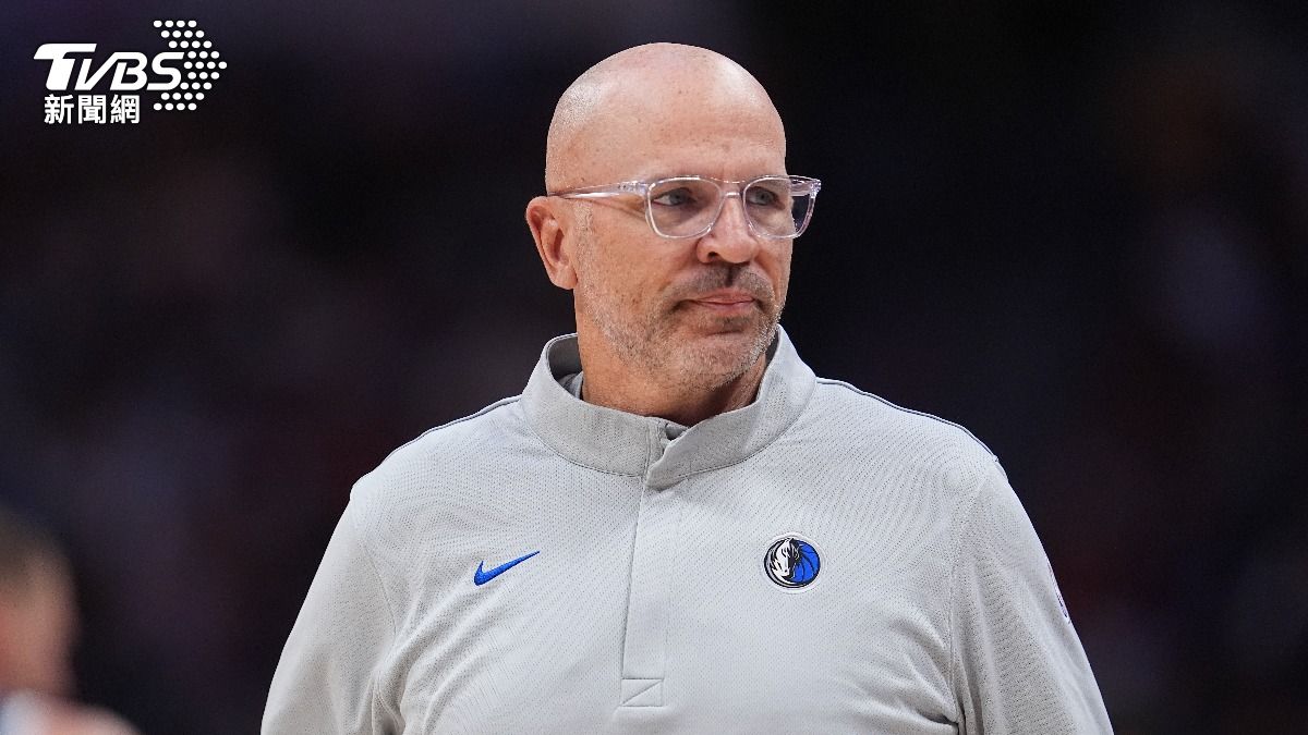 NBA達拉斯獨行俠總教練基德（Jason Kidd）。（圖／達志影像美聯社）