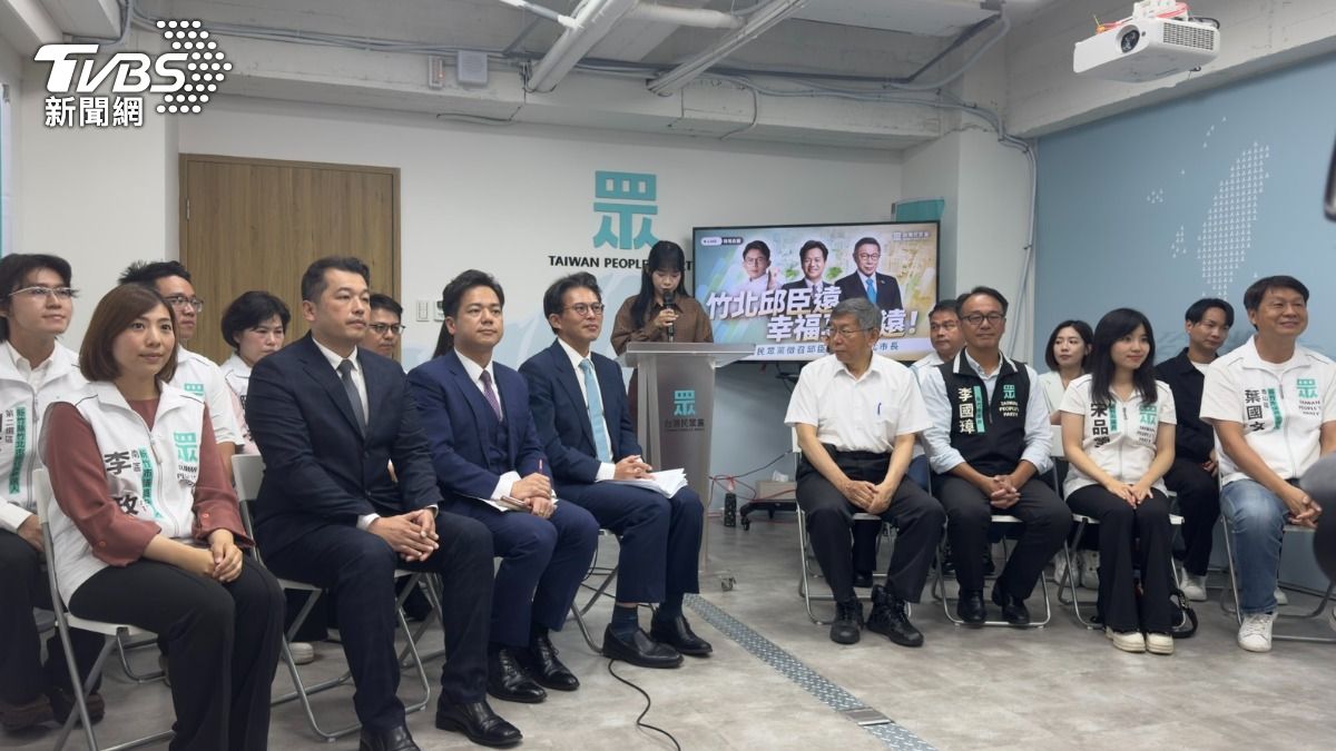 蔡壁如宣布選彰化縣長!黃國昌曝評估進度 柯文哲搖頭不回應