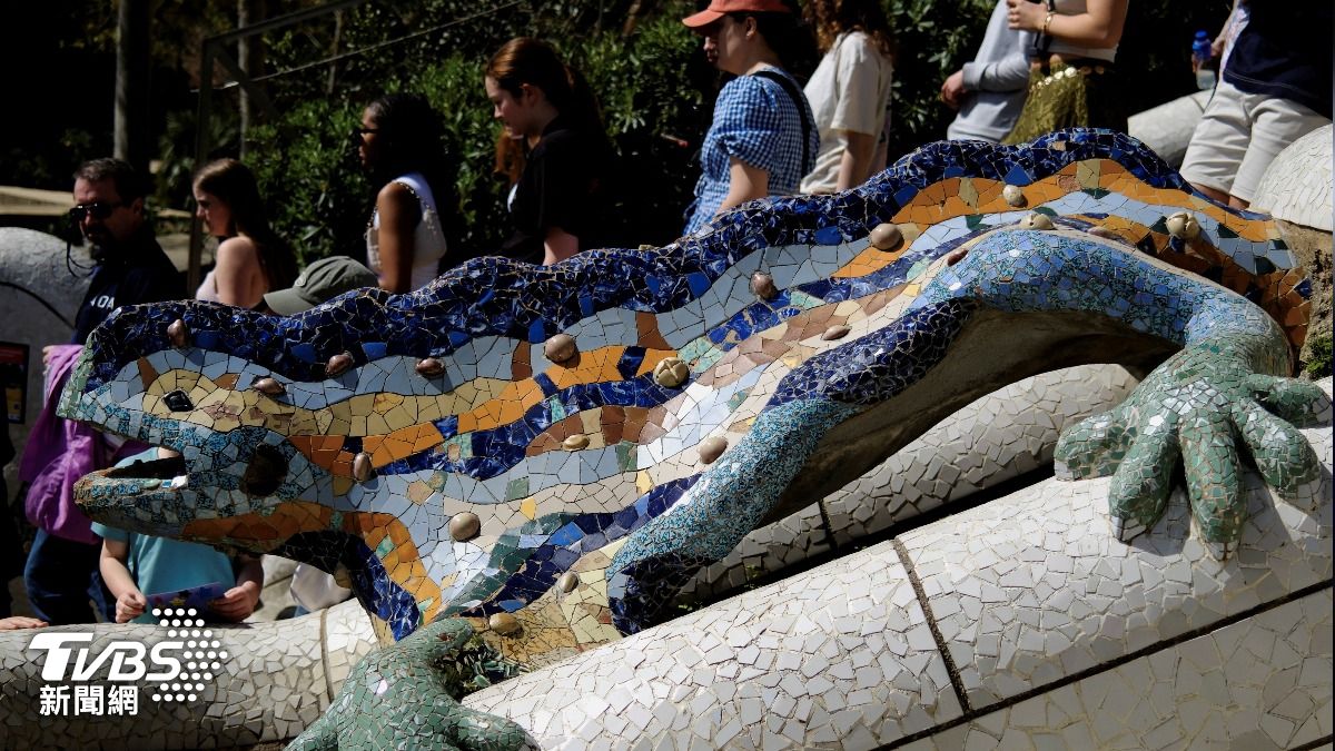奎爾公園（Park Güell）。（圖／達志影像路透社）