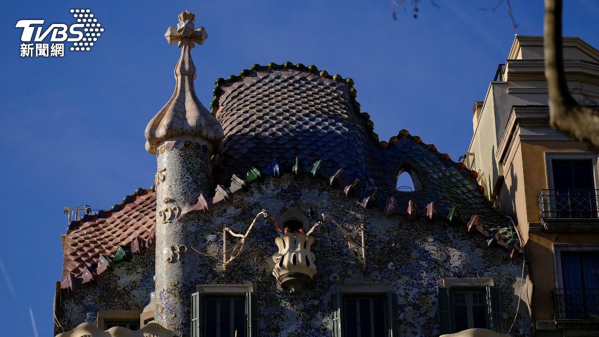巴特婁之家（Casa Batlló）。（圖／達志影像路透社）