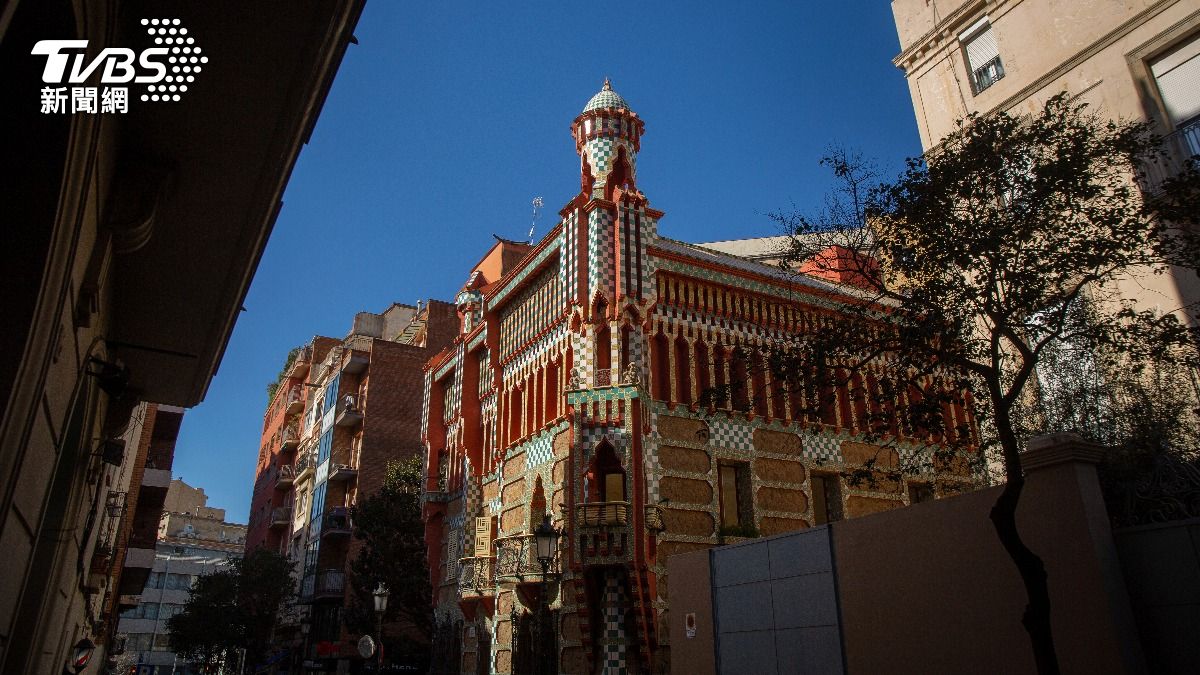 維森斯之家（Casa Vicens）。（圖／達志影像美聯社）