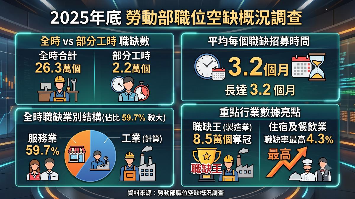 傳產科技業都喊缺工，企業留才大作戰。（圖／TVBS）