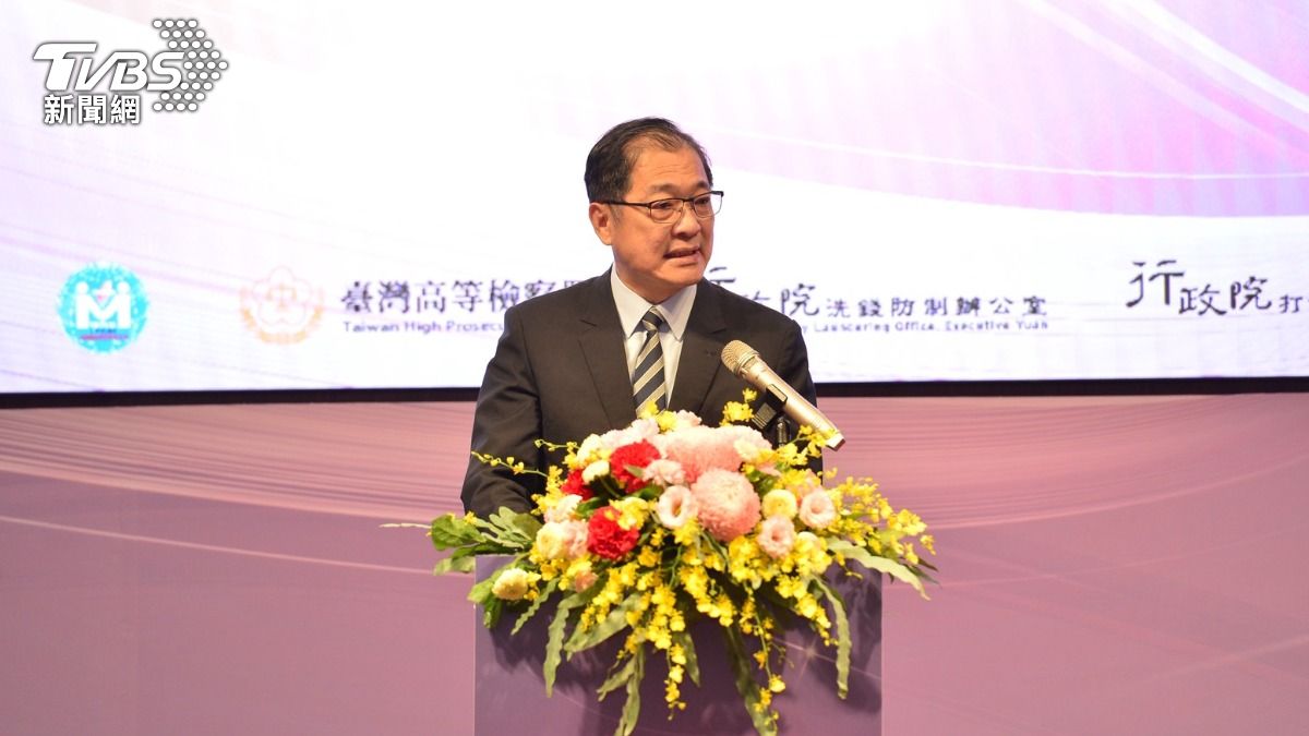 法務部長鄭銘謙。（圖／TVBS）