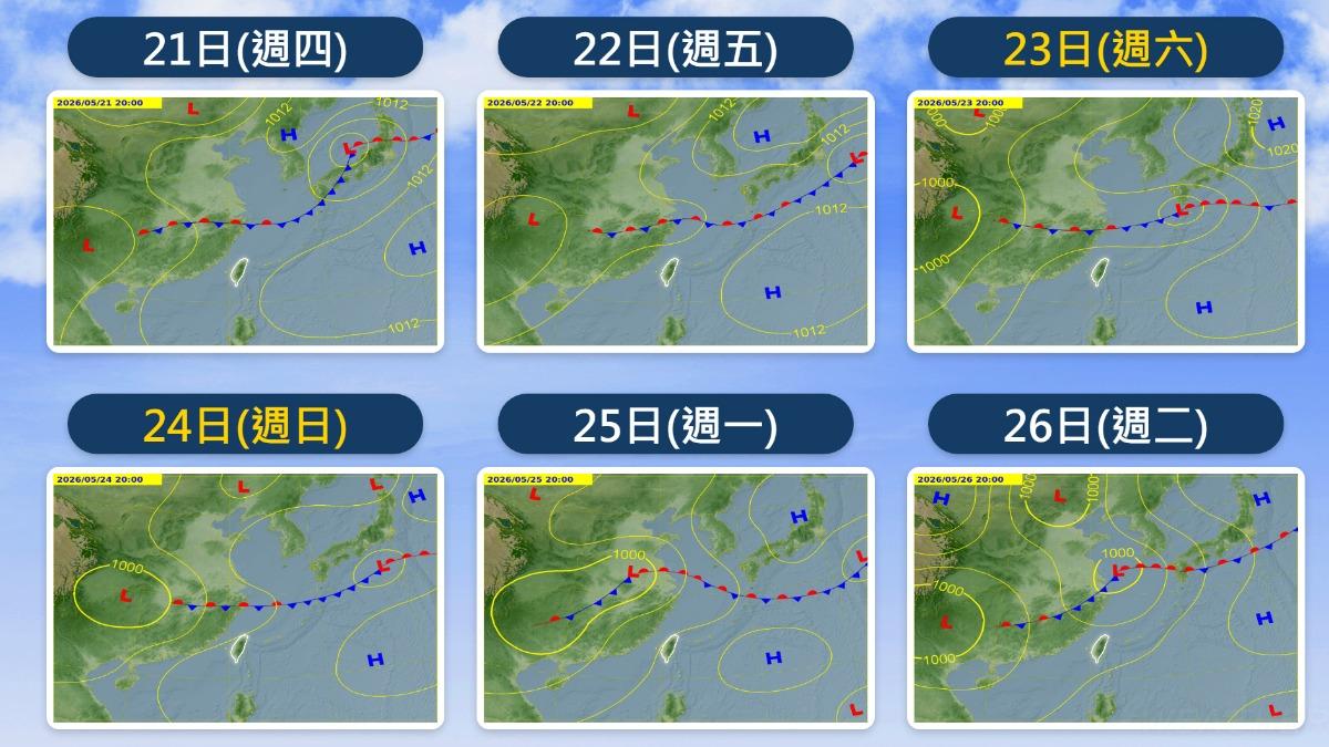 明天天氣/午後雷雨擴大!「這2天」雨勢最猛 轉晴時間曝