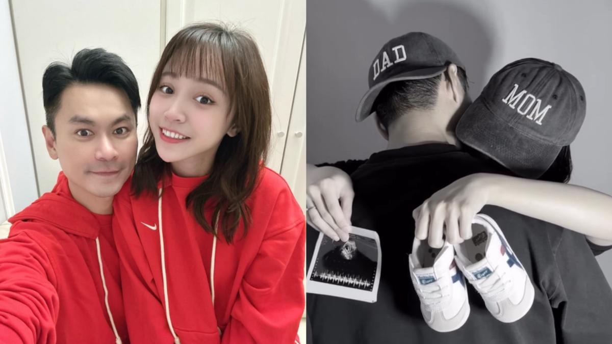 《戲說台灣》女星孕肚曝光 大16歲尪po超音波證實老婆懷孕