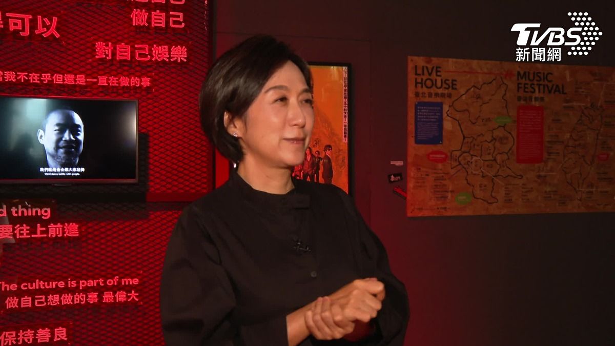 黃韻玲回顧過去6年在北流策畫的一切。(圖/TVBS)