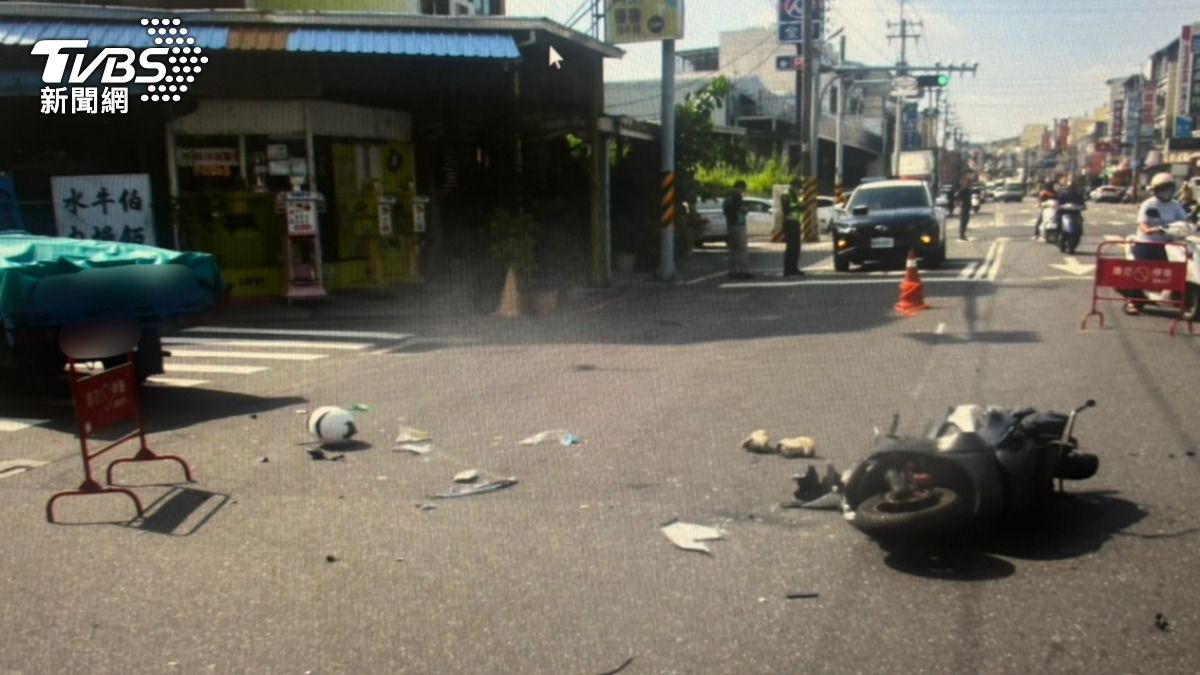 台南安南死亡事故!小貨車路口對撞機車 24歲女騎士傷重不治