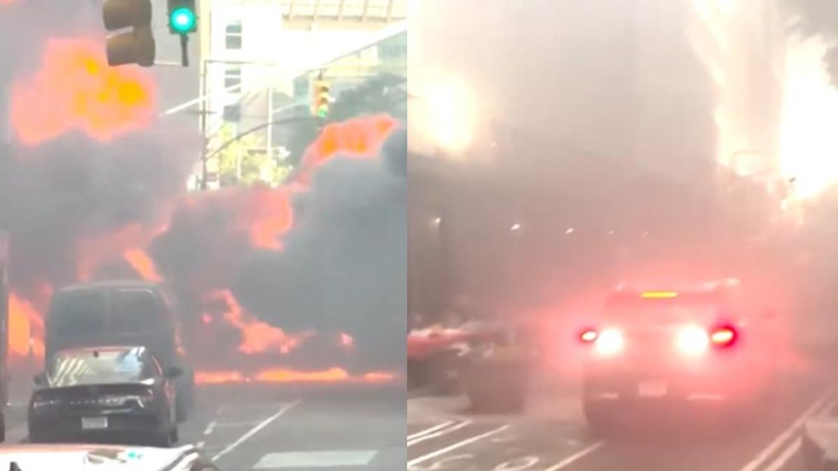 華爾街銅牛附近!紐約曼哈頓傳汽車爆炸 路人嚇壞未釀傷亡