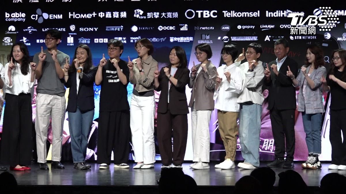 CATCHPLAY+舉辦「十年新視界」發表會。（圖／TVBS）