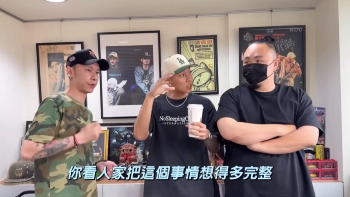 張震嶽同門師弟頑童MJ116也入圍金曲3項大獎。（圖／翻攝自本色Threads）
