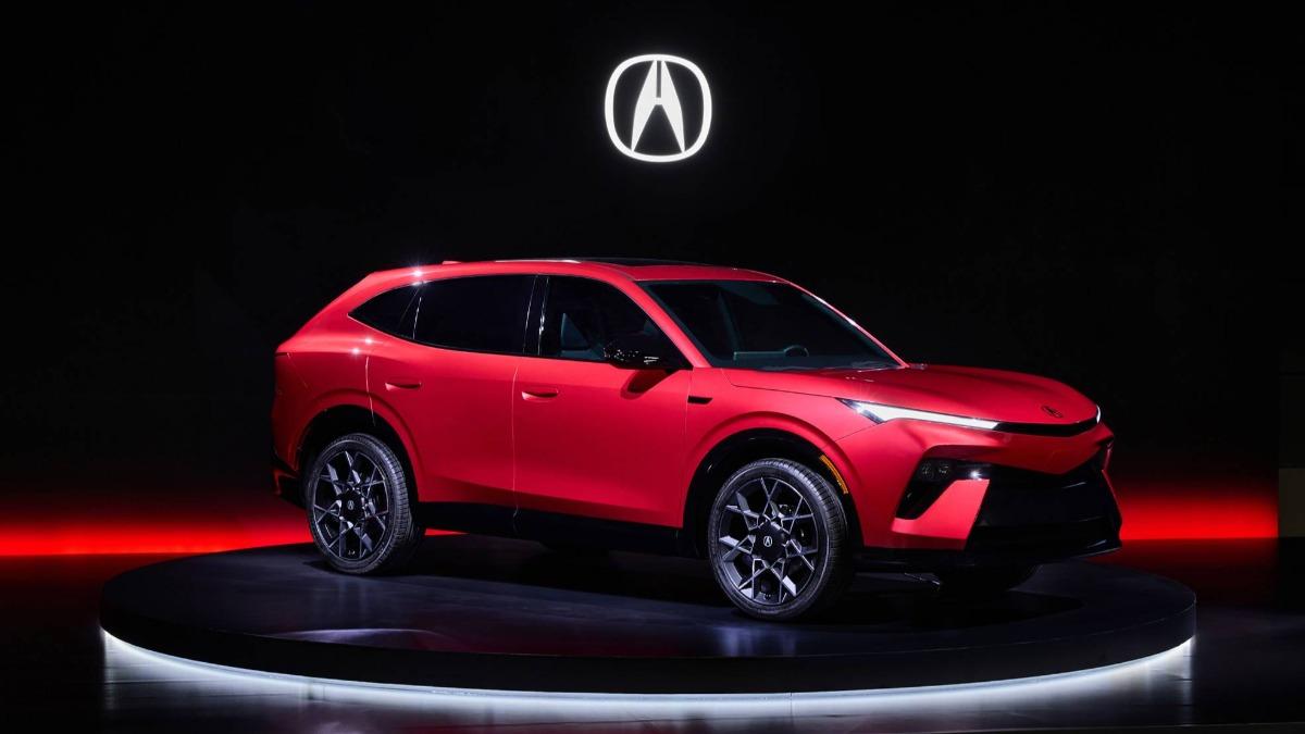 Honda豪華品牌Acura也同步釋出「Hybrid SUV Prototype」概念原型車。(圖/Honda提供)