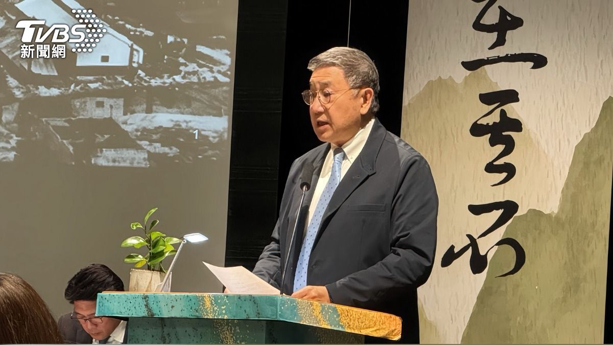台泥董事長張安平。（圖／謝佩穎攝）