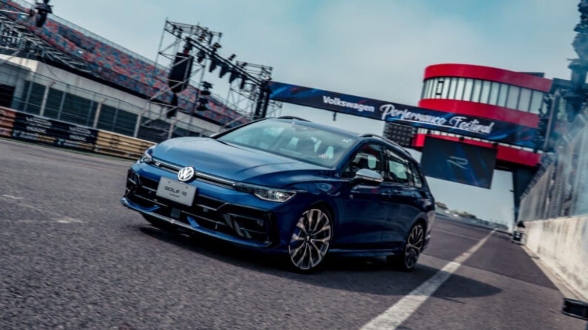 高性能Golf Variant R車型擁有333匹馬力輸出。(圖/Volkswagen提供)