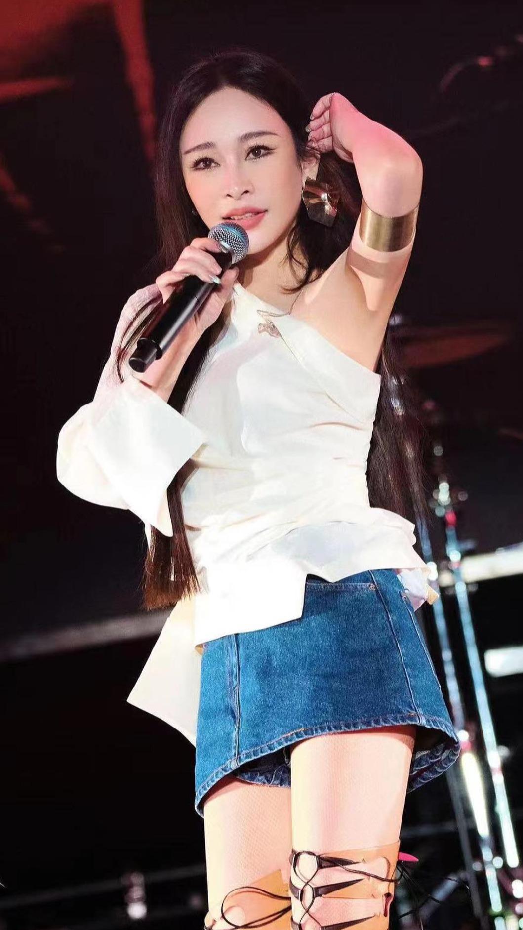 温嵐因敗血性休克住院。(圖/翻攝自温嵐臉書)