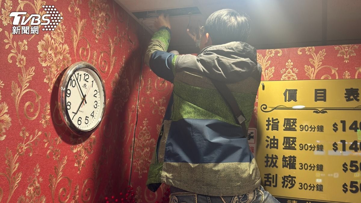 北市府強制斷水斷電。（圖／TVBS）