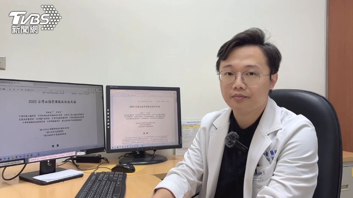 高血脂沒症狀卻傷血管！醫揭「這數值」太高　恐釀心肌梗塞、中風 (圖/TVBS)
