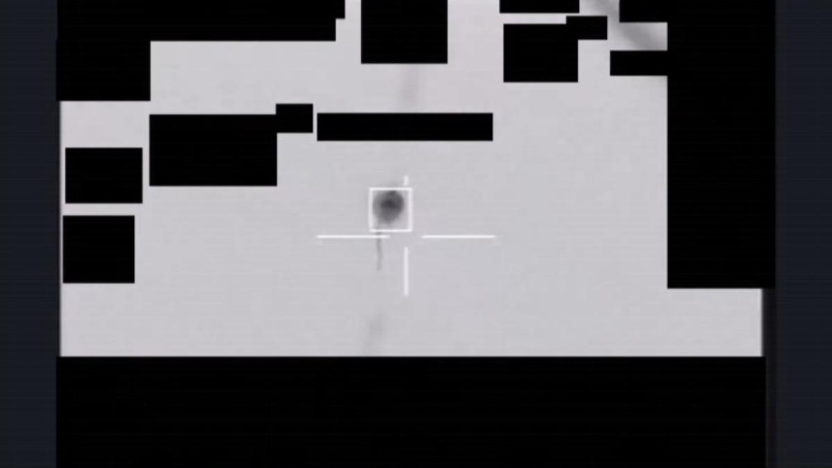 有片/美軍F-16擊落「鑽石形UFO」 空中瞬間炸碎畫面曝