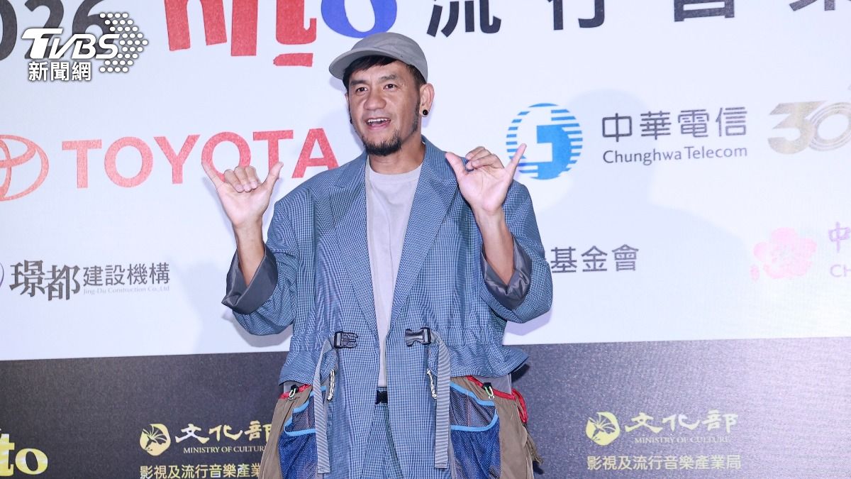 張震嶽有意帶兒子參加金曲獎。（圖／黃城碩攝）