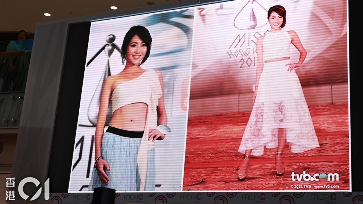 前港姐阮嘉敏赴中國發展。(圖/香港01提供)
